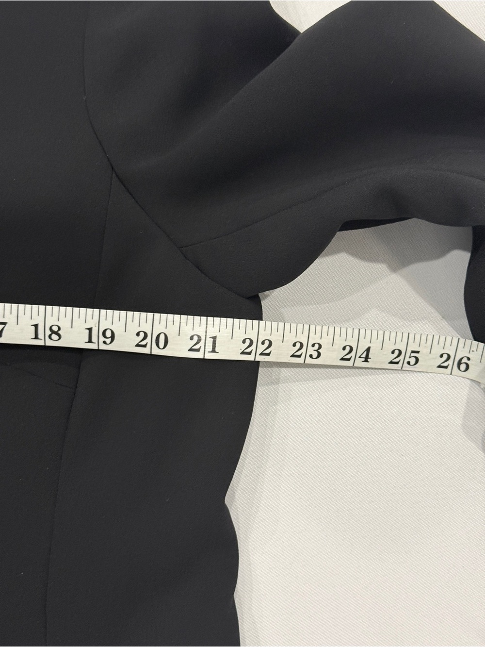 Talbots Black Asymmetric Button Blazer 14W - Picture 11 of 12